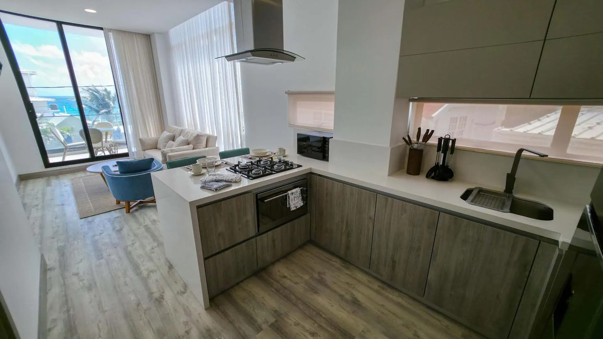 New & Luxury Apartment 1 Bedroom In San Andres location